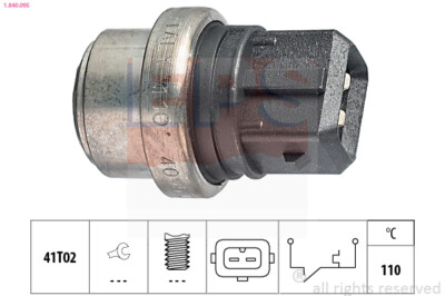 EPS 1.840.095 Temperature Switch, Coolant Warning Lamp for Audi Ford Seat VW