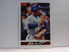 2003 Topps Gallery HOF Baseball Card #42 George Brett ROYALS Patch