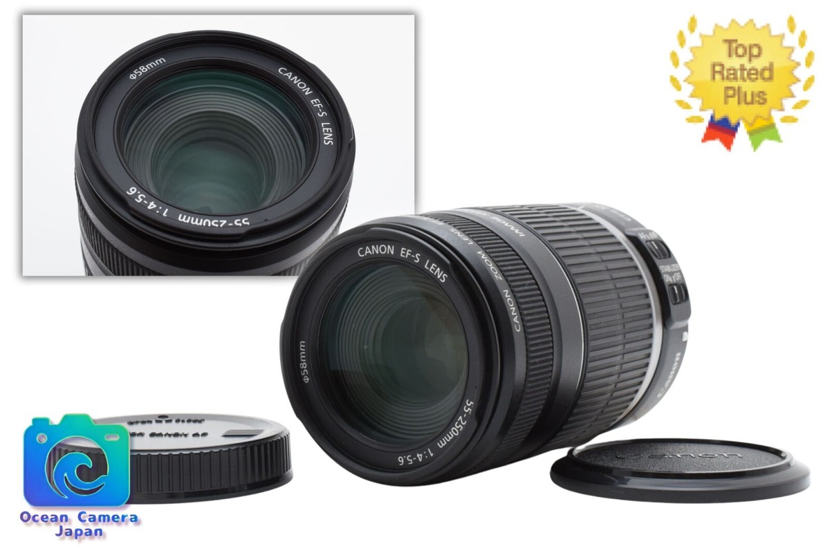 けんわん ✨Canon EF-S 55-250mm F4-5.6 IS Top MINT w/ Cap ]Canon EF-S 55-250mm f4-5.6 is Telephoto Zoom Lens