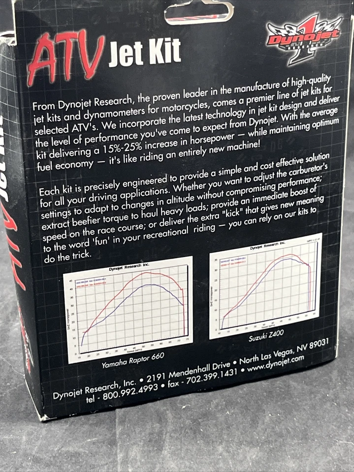 CC@7.4 NUEVO KIT DYNOJET HONDA TRX500 Rubicon, Rubicon 500 2000-05, DYNO JET Q109 Foto 3 de 4