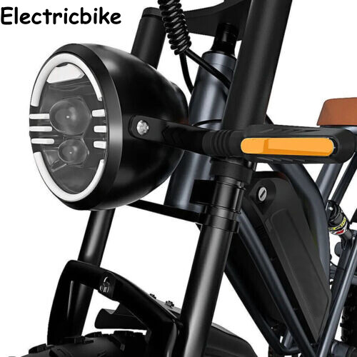 20" Electric Bike 7 5 O W 48V 14Ah Off-Road 50km Range 120kg Load Mountain bike - Picture 7 of 24