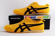 Onitsuka Tiger MEXICO 66 SLIP-ON 1183A746 YELLOW/BLACK.US Buyer No Import duties