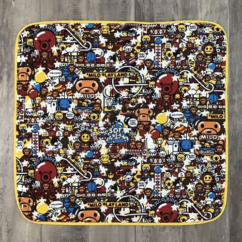 Glow in the dark BAPE Baby Swaddle Blanket MILO A Bathing Ape - Picture 2 of 8