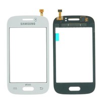 Samsung Young Duos GT- S6312 Touchscreen Glas Scheibe, Weiß White