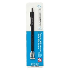 50297 Sakura Mechanical Pencil w/ 3 Eraser Refills, 0.5mm Lead, Pack of 1