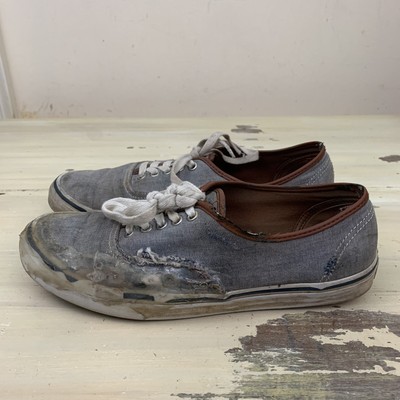 destroyed skate shoes
