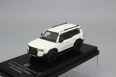 PARA64 1/64 Scale Toyota Land Cruiser Prado J250 White Diecast Car Model 