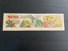 #25 WRIGLEY'S JUICY FRUIT CHEWING GUM Lot of 33 Sunday Eighth Page Ads 1975