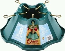 Jack-Post Oasis Christmas Tree Stand for Trees to 8-FT 1-Gallon Water Cap 519-ST