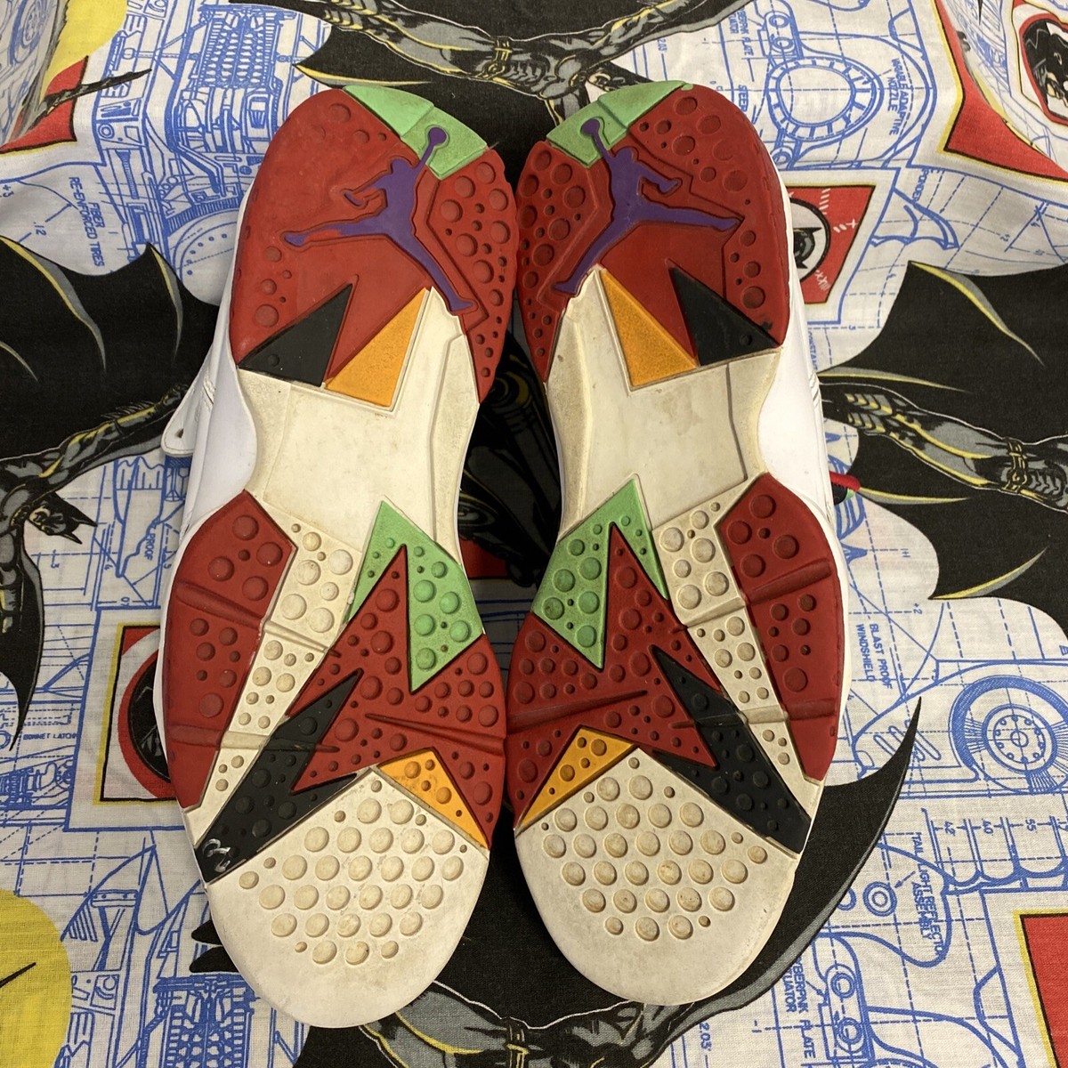Nike Air Jordan 7 VII Hare Bugs Bunny 2008 304775-102 Size 8 Nike Air Jordan 7 VII Hare Bugs Bunny 2008 304775-102 Size 8