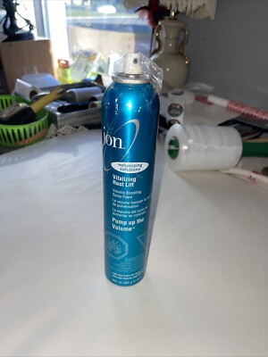 NOS Ion Vitalizing Root Lift Volume Boosting Spray Foam Pump Up Volume READ