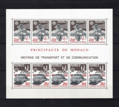 MONACO Europakarte CEPT 1988 postfrisch **/MNH