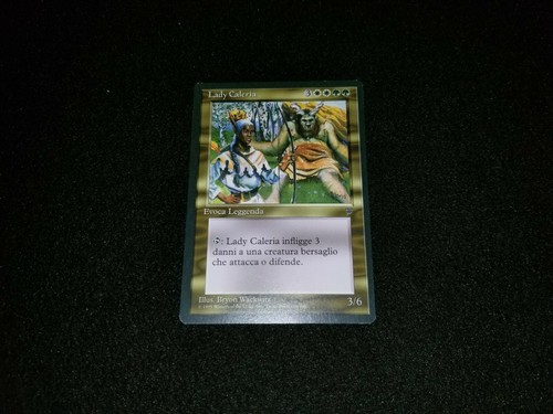 MTG 1x Legends multicolor rare MP Italian FBB Lady Caleria - Reserved ...