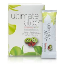 Ultimate Aloe Powder – Strawberry Kiwi Flavor (16 Packets)
