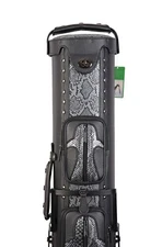 ASKA Pool Cue Hard Case with Stand, Holds Up to 4 Butts and 8 Shafts (Like new)