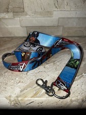 MARVEL AVENGERS THEMED LANYARD IRON MAN HULK