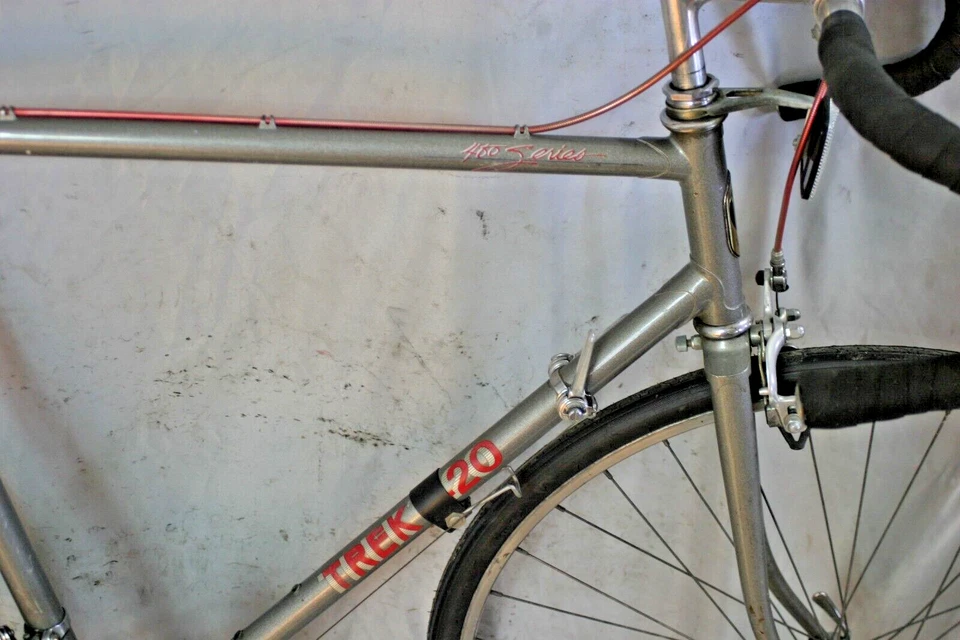 1986 Trek 420 Touring Road Bike 58cm Large Lugged Chromoly Steel US Made Suntour - Image 3 of 4