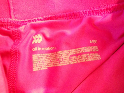 All In Motion girls tennis skirt skort size M medium 8 athletic MINT pink - Picture 4 of 5