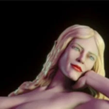 Elf Queen Full Resin Figure Model Kit 1/24 Scale Unassembled and Unpainted Toys