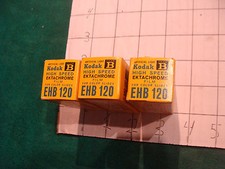 vingage UNUSED film: 3 Boxes KODAK high speed EXTACHROME EHB 120 EXP 1969