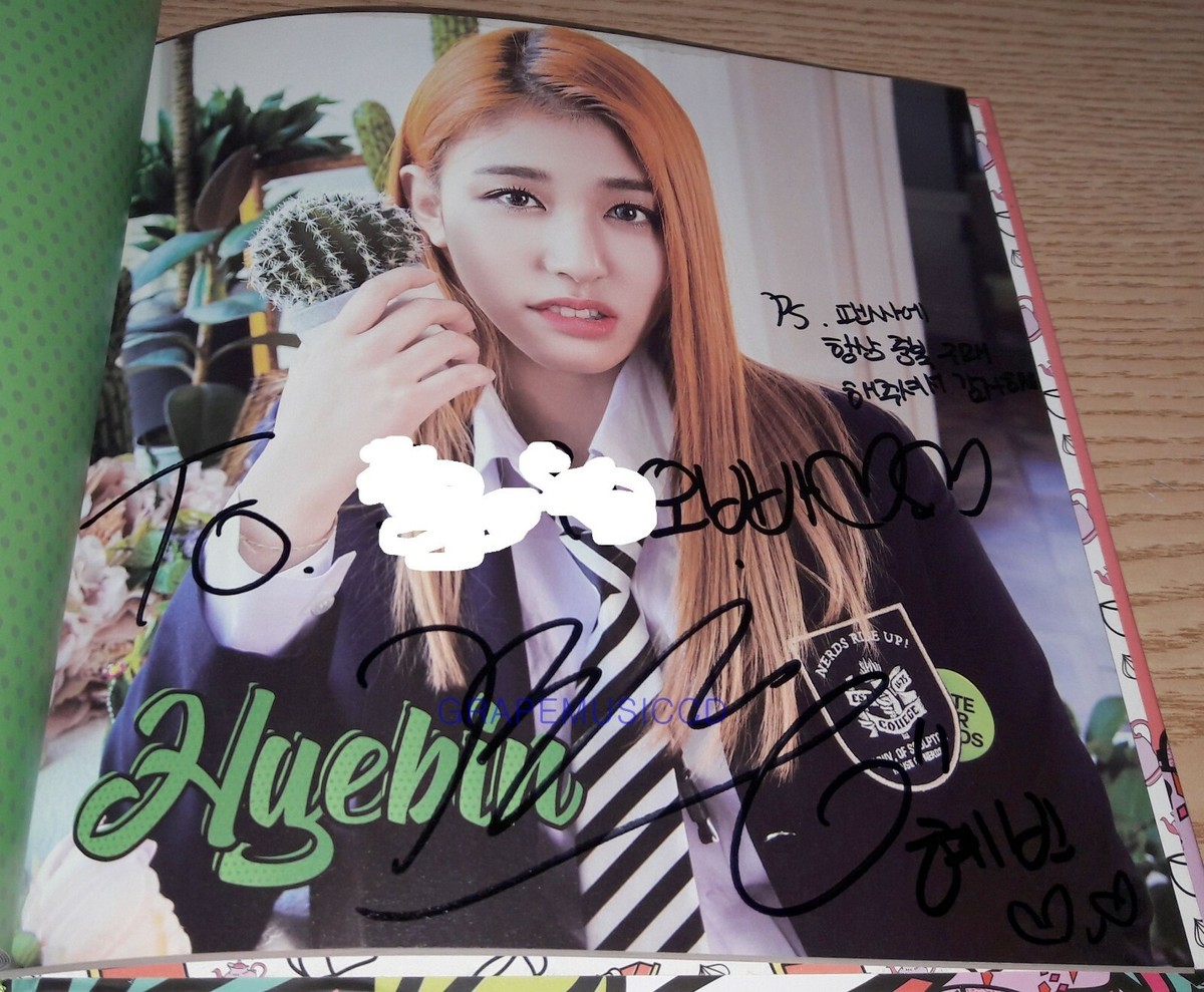 HIGHTEEN Teen Love 2nd Mini Album K-POP REAL SIGNED AUTOGRAPHED CD