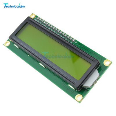 LCD1602 Yellow Backlight 3.3V 16*2 Lines White Character LCD 1602A  Module