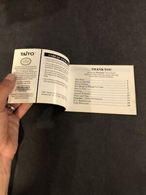 puzznic nes Manual Only