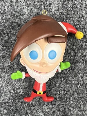 Santa Timmy Ornament, Nickelodeon, The Fairly Odd Parents, AXOR-129L, 2004