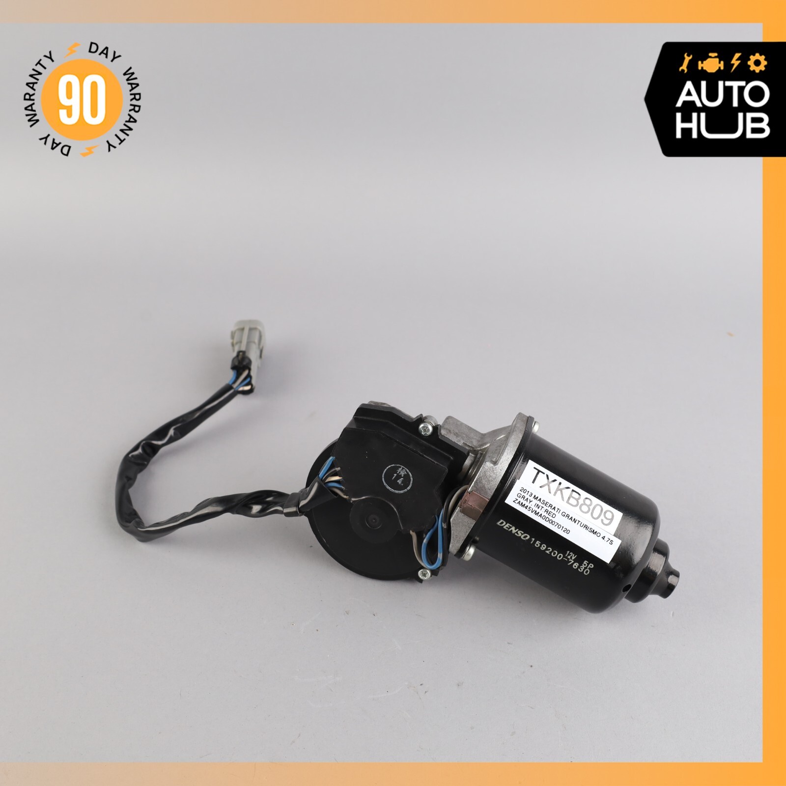 10-19 Maserati GranTurismo S M145 Convertible Windshield Wiper Motor OEM 28k