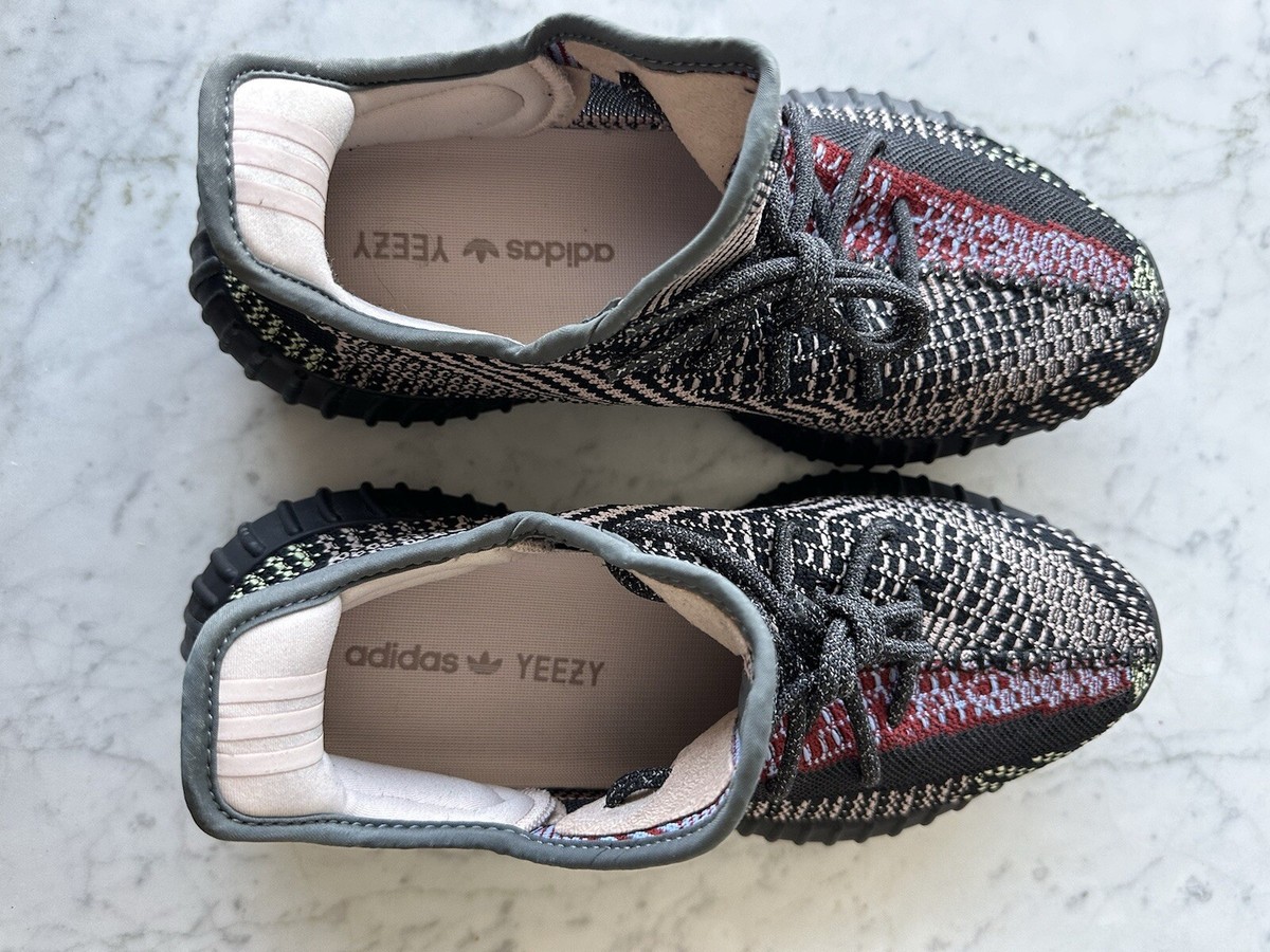 Adidas Yeezy Boost 350 V2 Yecheil Black Zebra 42.5 9.5 Kanye Mint