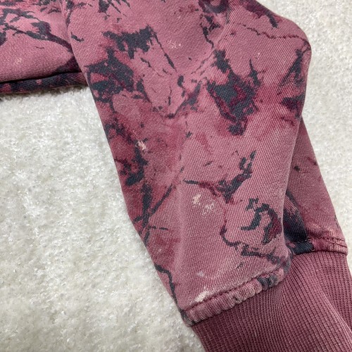 Joy Lab Womens Size XS Cropped Tie Dye Long Sleeve Pullover Sweatshirt - Picture 10 of 12