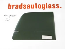 99-07 Ford F-250 Super Duty Left ONLY sliding rear window back glass slider  