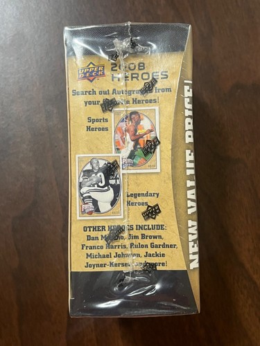 Upper Deck Football Heroes Blaster Box 2008 sigillato in fabbrica - Foto 4 di 5