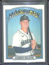 2021 Topps Heritage Chrome Rookie #584 Jared Kelenic No 157 of 999
