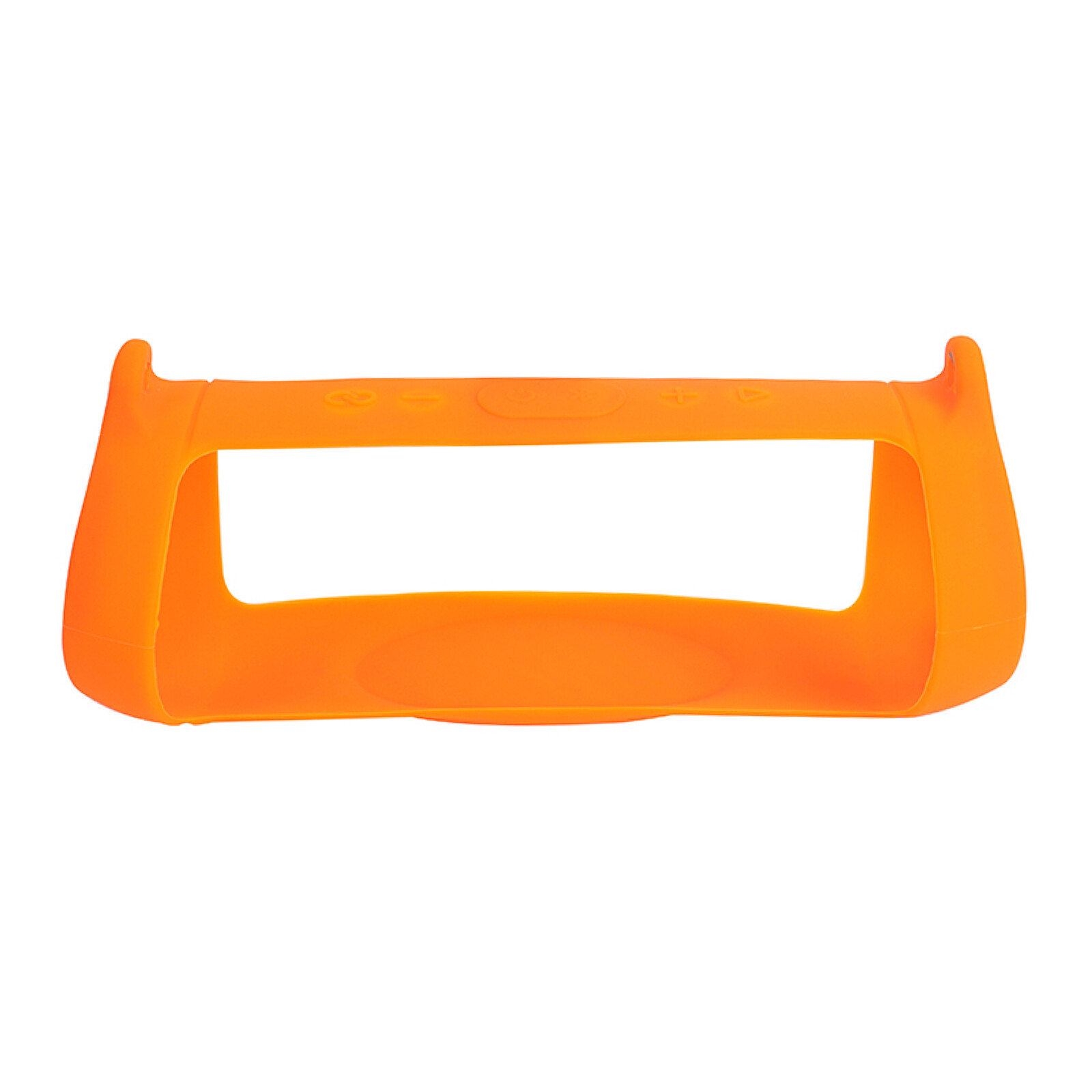 Orange Protable Siliocne Bluetooth Speaker Travel Cover Shell For JBL Charge 5;
