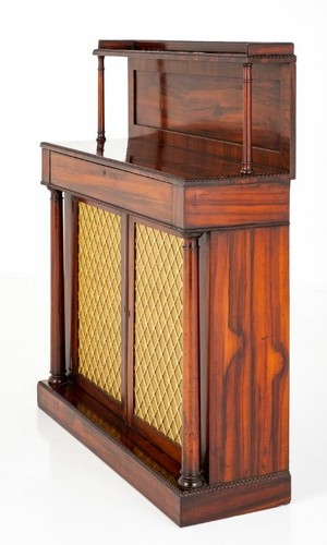 Regency Chiffonier Rosewood Antique Sideboard - Picture 6 of 7