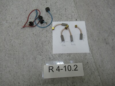 Tachogenerator Kohlebürste 5,94mm x 4,92mm x 15,3mm mit Deckel Kabel unbenutzt
