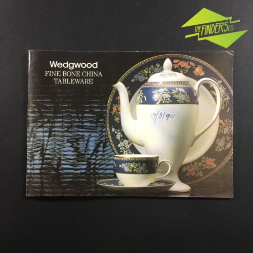 1990 WEDGWOOD FINE BONE CHINA TABLEWARE CATALOGUE JOSIAH WEDGWOOD & SONS LTD - Bild 1 von 8
