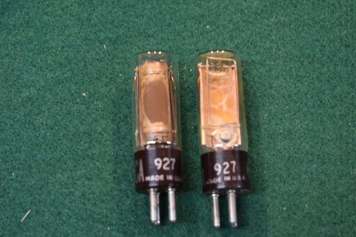 Type 927 RCA NOS NIB Small Bottle Photo Cell Vacuum Tubes Pair