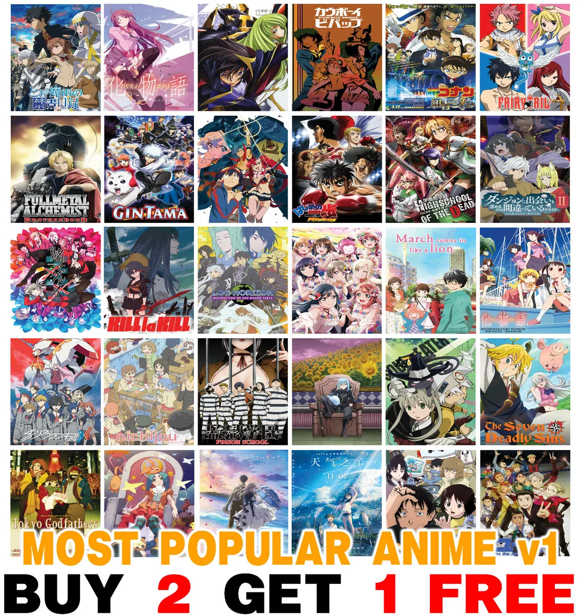 The Most Popular Anime of All Time