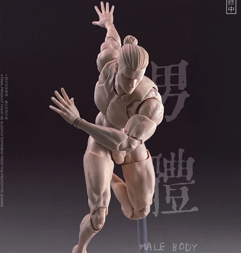 1/12 Romankey X COWL Super-flexible Body Muscle Action Figure 12inches - Picture 13 of 16