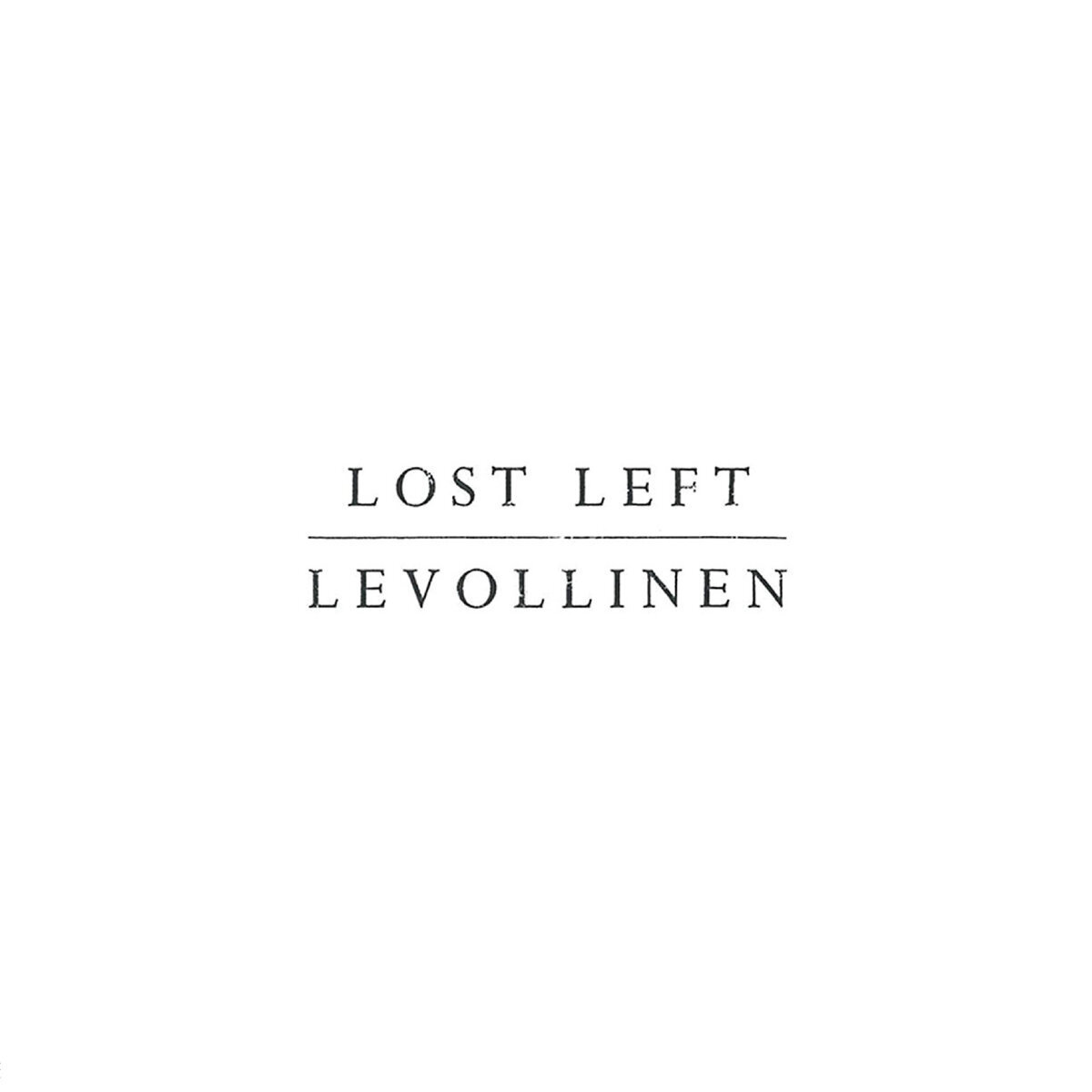 Lost Left Levollinen (Vinyl LP) 12" Album