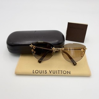 Auténticas gafas de sol Louis Vuitton Z0051U Desmayo marrón GP con caja BA070504