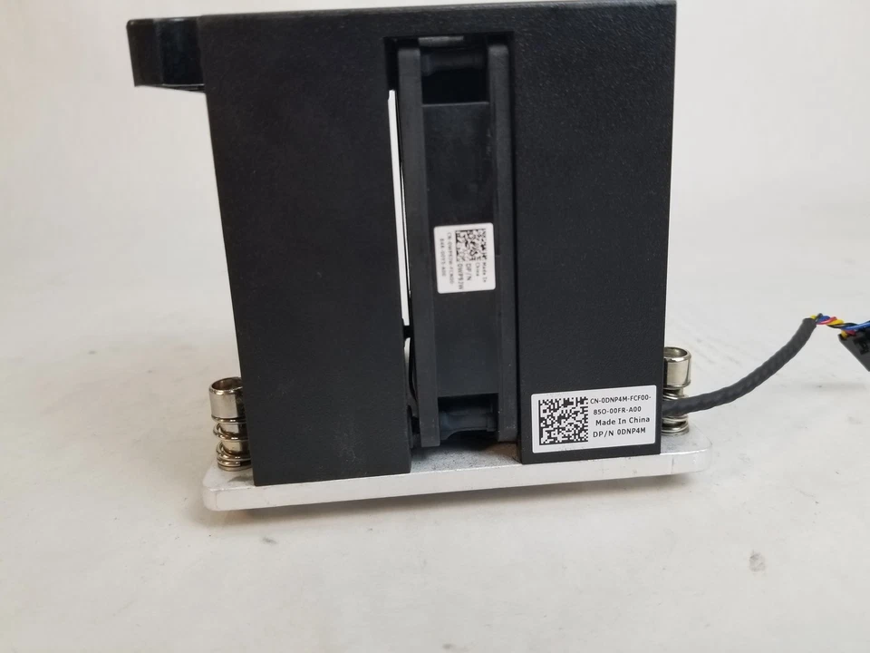 Lot of 2 Dell DNP4M 5-Pin   Heatsink and Fan For Precision T5820 - Image 2 of 3