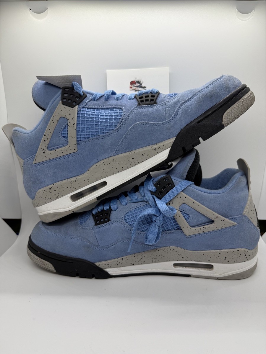 Size 11.5 - Jordan 4 Retro Mid University Blue 194501088381| eBay