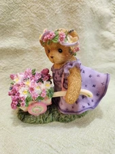 Cherished Teddies Bernice Bringing Forth Bouquets Of Blessings #4009177 - No Box