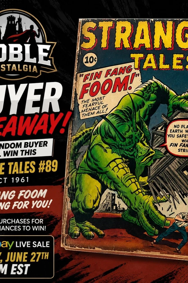 🔥 Friday Night Vintage Comics /Nik - Strange Tales #89 Buyer Give-Away