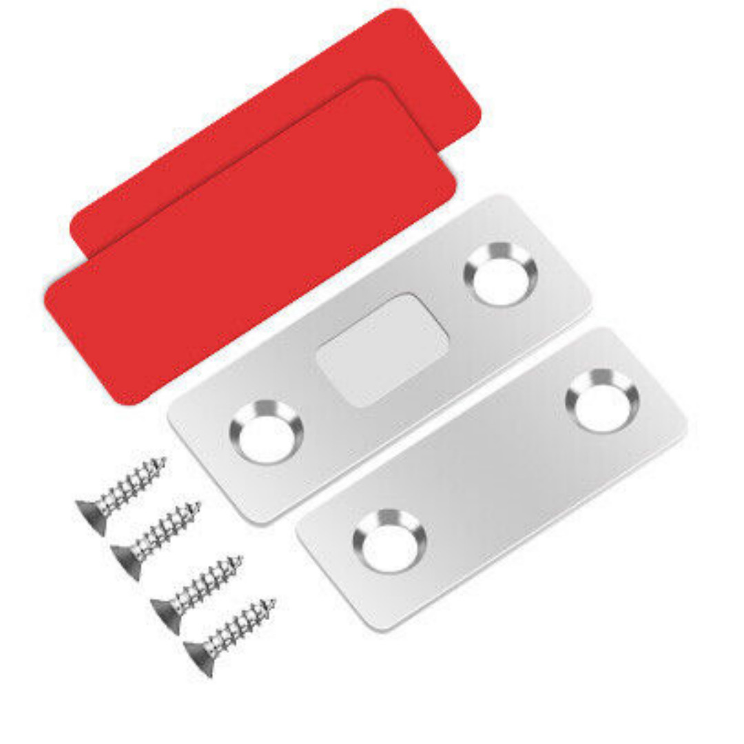 10Set Strong Magnetic Door Closer Cabinet Catch Latch Cupboard Closures Kits