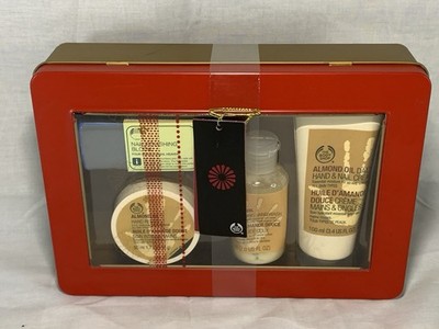 BODY SHOP ALMOND HAND & NAIL CREAM 100ml ORIGINAL Geschenkset Discontinued