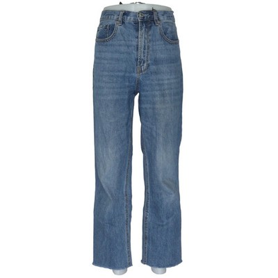 Stradivarius, Jeans, Größe: 40, Blau, Baumwolle/Elasthan, Einfarbig, Denim #7fP
